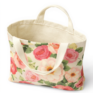 Bolsa de Mano Promocional Personalizada de Algodón 100% Grueso de Alta Calidad con Logotipo Personalizado, Patrón de Letras, Impresión en Serigrafía Grande sobre Lona - Product Image 4