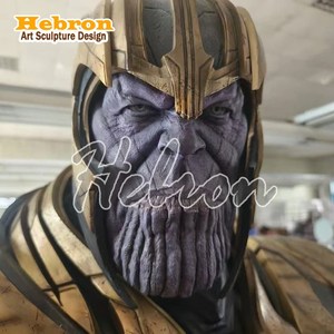 Personaje de Dibujos Animados de <span class=keywords><strong>Marvel</strong></span> Personalizado, <span class=keywords><strong>Thanos</strong></span> para Hulk, Iron Man, Halloween, Navidad, Anime, Hecho a Mano, Pintado a Mano - Product Image 3