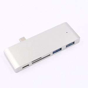 Nhà máy tùy chỉnh đa Giao diện SD/TF USB3.0 5Gbps tốc độ cao 5 cổng Loại C USB Docking Station - Product Image 1