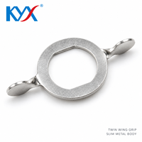 Clé spéciale pour aérateur de robinet à filetage mâle 24 mm, clé spéciale pour l'installation et le démontage du bulleur de robinet, réparation