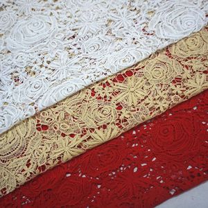 Haute Qualité En Gros Broderie Soluble Dans L'eau Délicat Coton Fleur Dentelle Garniture - Product Image 4