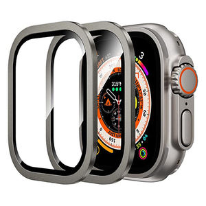 Protector de Pantalla de Vidrio Templado Dos en Uno para Apple Watch Ultra 49mm, Protección Total Antiarañazos, Personalizable al por Mayor - Product Image 1