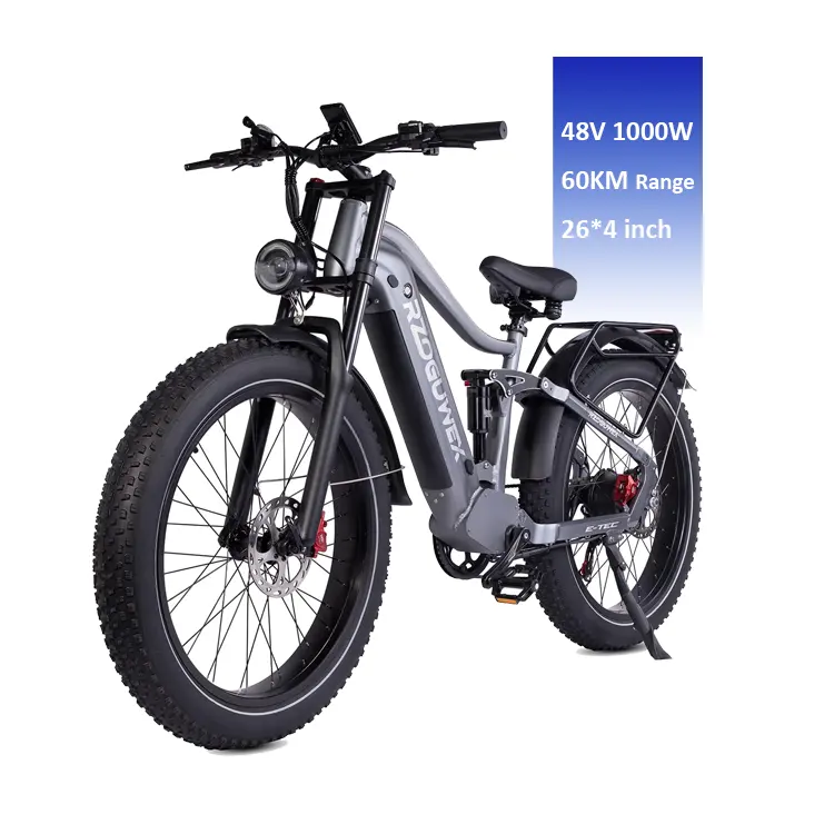 새로운 고출력 1000w 전기 먼지 자전거 도매 성능 고속 성인 오프로드 전기 산악 먼지 자전거