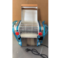 Machine à chinchin automatique commerciale, machine à fabriquer des nouilles électrique, coupe-pâte en acier inoxydable avec épaisseur réglable