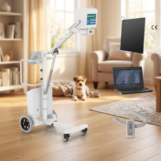 JM-DR02 Hospital Clinic Portable Digital Radiography DR Veterinary X-Ray Machine Portable Xray Machine Medical X-ray for Human