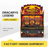 Machine de jeu d'arcade à monnayeur Dragon's Flame de haute qualité, très vendue, avec décoration raffinée, fonctionnement à monnayeur, type de prise personnalisé