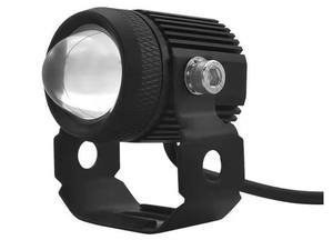 Feux LED pour moto, phare LED pour moto, phare double couleur à effet œil de poisson, mini feux de route pour moto - Product Image 3