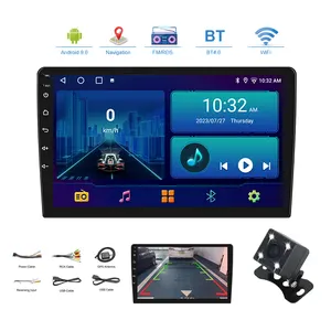 Mcx 2 Din 9 Inch Auto Video Speler Gps Navigatie Autoradio Android 12 Universele Gps Navigatie 16G/32G Touchscreen