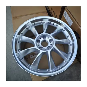 Jantes en alliage GPW haute performance de 19 pouces, décalées, 5-112 avec lèvres usinées argentées de 66,56 mm pour MERCEDES-Benz <span class=keywords><strong>Lorinser</strong></span> - Product Image 3