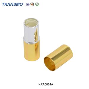 Tube à rouge à lèvres en verre, logo personnalisé, tube à rouge à lèvres rond en aluminium, tube à rouge à lèvres en plastique, baume à lèvres double, contenants pour rouge à lèvres - Product Image 3