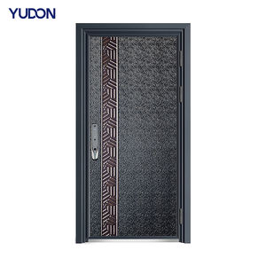 Porte d'entrée principale extérieure YUDON DOOR série <span class=keywords><strong>Carmen</strong></span> en alliage de zinc, sécurité pour maison moderne et villa, insonorisée - Product Image 1