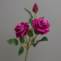 Künstliche Blumen Seidenrosen Kunstblumen für Hochzeit Brautstrauß Tischdekoration Party-Deko Großhandel