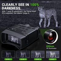 Vision nocturne pour l'obscurité complète 1080p FHD Binoculaire de vision nocturne vidéo pour l'espionnage de voyage Hunt Camp