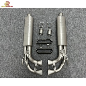 Échappement en acier inoxydable 304 style AK pour Mercedes Benz Classe G W464 AMG G63 G500 2018-2023 - Product Image 5