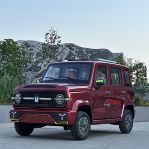 Mini SUV Eléctrico de Nueva Energía para Adultos, Asientos de Cuero Oscuro Automáticos, Volante a la Izquierda, Cámara Trasera, Portaequipajes de Aleación de Aluminio, Tracción Trasera - Product Image 5