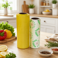 Film étirable en PVC de qualité alimentaire, rouleau jumbo, résistant à l'humidité et doux