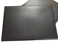 Cartera de Cartón Profesional Minimalista de Grado Comercial, Recubrimiento de PVC Negro, Elegante Tarjetero para Tarjetas de Crédito, Logotipo Personalizado