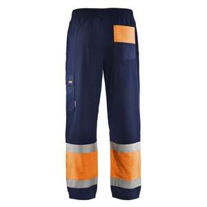 BLAKLADER-Pantalón sudadera Hi-Vis 154925268953M Azul marino/Naranja-EAN 7330509620373 ROPA DE TRABAJO DE 2017 - Product Image 3