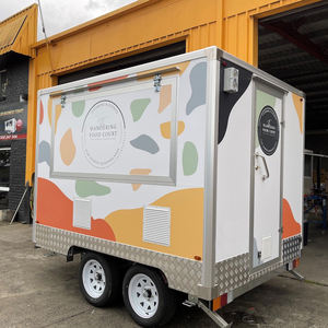 Remorque mobile de camion de restauration avec cuisine complète à vendre Europe - Product Image 1