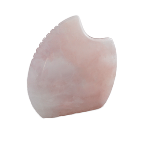 Gua Sha Stein Werkzeug Natürlicher Rosenquarz Schmetterling Guasha Schaber Acupuntura Gesicht Rücken Fuß Massage gerät Gesundheits wesen Stein therapie - Product Image 2