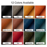 Kulit Sapi Asli Lapisan Pertama Italia Vintage Frosted Vegetable Tanned Pueblo Leather untuk Kerajinan Tangan DIY Tas Dompet Bahan Kulit Sapi