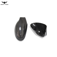 Coques de rétroviseurs en fibre de carbone pour BMW Série 1 E87 Pre-LCI Hatchback 2004-2007 – Kits de remplacement de carrosserie, capuchons de rétroviseurs latéraux, accessoires