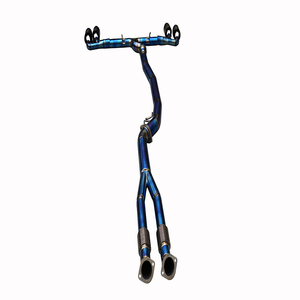 Tubos de <span class=keywords><strong>Escape</strong></span> Catback OEM de Titanio para <span class=keywords><strong>Nissan</strong></span> <span class=keywords><strong>GTR</strong></span>/GT-R R35 3.8TT 2008--<span class=keywords><strong>Escape</strong></span> Deportivo de Titanio para Carreras 101mm/89mm - Product Image 2