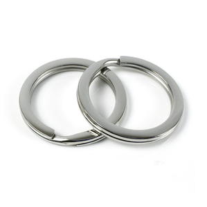 Anelli Piatti in Acciaio Inox da 20mm 25mm 30mm, Anelli a O per Portachiavi - Product Image 4