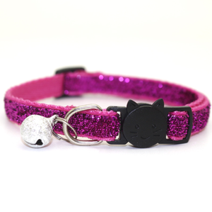 Collar de cabeza de gato, hebilla de seguridad de lujo, Color dorado, terciopelo, nuevo - Product Image 6