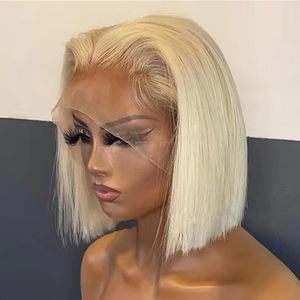 Perruque Bob Lace Front en Cheveux Humains en Gros, Perruque Bob Transparente Sans Colle Full HD Lace, Perruque Bob Courte Frontale 13*4 Lace Pas Chère - Product Image 1