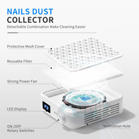 Mini aspirateur à poussière pour ongles sans balais pour manucure