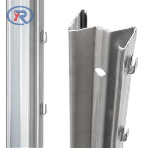 Palo per Vigneto Zincato a Caldo da 2,4 m, Tipo Z, Palo per Recinzione a Profilo Z per Traliccio Vigneto - Product Image 2