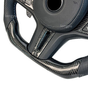 Volante de fibra de carbono de carrera para <span class=keywords><strong>BMW</strong></span> F30 F30 <span class=keywords><strong>F</strong></span> 30 F80m3 M3f80 316 <span class=keywords><strong>318</strong></span> 320 328 330 335 340 Ci Ti I D 323i 325i 328i 330i - Product Image 4