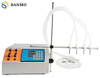 Remplisseuse de liquides micro-peristaltique de bureau 4 canaux 650 ml/min - Station de scellage peristaltique intelligente pour lignes de production PME, corps renforcé