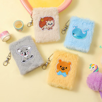 Mini Cuadernos Escolares con Dibujos Animados GF para Niños, Cuadernos Kawaii para Niñas, Blocs de Notas de Bolsillo, Lindos Blocs de Notas con Llavero