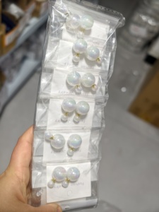 ต่างหูแฟชั่นและหวานขนาดนางเงือกไข่มุกเทียม Super Fairy One earnail คู่ earnail - Product Image 6