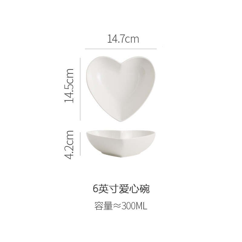 6inch love bowl