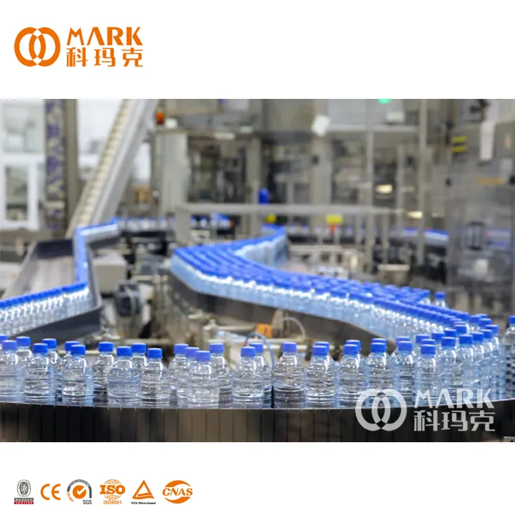 Pure Water Bottling Machine Full Water Bottle Plastic Filling Plant Mineral Water Packaging Complete Production Line