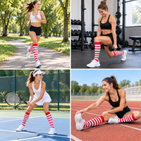 Professional Protect OEM Nouveau design Chaussettes de compression de sport personnalisées Course à pied Randonnée Circulation sanguine