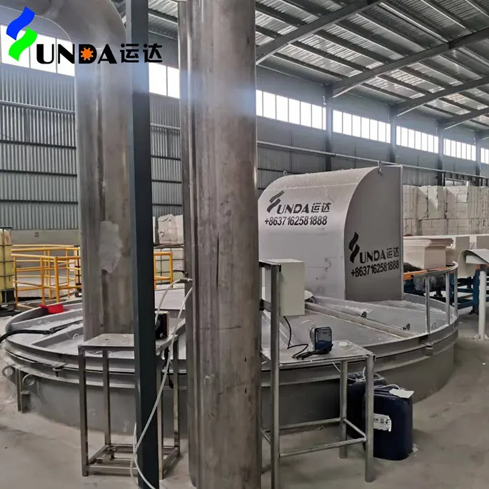 Yunda فضفاض النفايات ورقة ماكينات صناعة المنتجات الرطب اللب الأسهم إعداد عملية Deinking