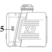 Escáner Láser LiAir X3-H para Drones, Alcance de Detección de 190-450 m, 1.2 kg, Campo de Visión de 70.4° °   Velocidad de escaneo 720Kpts/s Triple retorno 26 MP