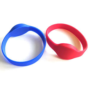 13.56Mhz NFCプログラマブル<span class=keywords><strong>RFID</strong></span>リストバンドシリコンブレスレット名刺支払い会員カードアプリケーション - Product Image 4