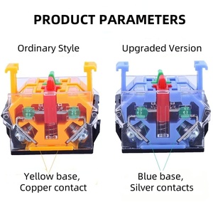 <span class=keywords><strong>Interrupteur</strong></span> à bouton-poussoir à réinitialisation automatique LA38-11, 22 mm, contact argenté, 220 V, petits interrupteurs à bouton-poussoir - Product Image 3