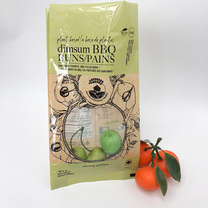 Impresión personalizada 360g PE bolsa de plástico embalaje brillante cremallera termosellado con ventana para té nueces comida de bebé - Product Image 5