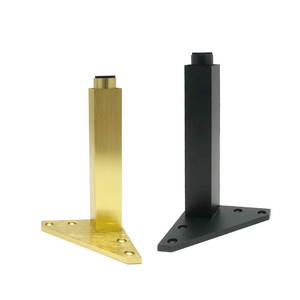 Rattan kanepe çelik ayaklar ayaklar metal mobilya bacaklar donanım vidası kanepe bacakları montaj plakası - Product Image 4