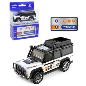 A-6601A/B Micro Coche RC a Escala 1/64, 2.4G, Mini Vehículo Todoterreno RC, Remolque RC, Modelo de Aleación, Velocidad Ajustable, Juguetes y Regalos - Product Image 2