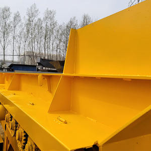 Cribadora de rodillos para minería de agregados y minerales con motor y rodamientos para plantas de procesamiento de materiales difíciles en canteras, alimentador oscilante - Product Image 3