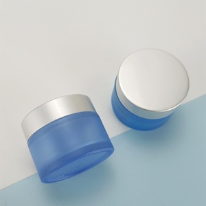 Luxury 5ml 10ml 15ml 1oz 50ml 2oz 100ml Skincare Face Cream Matte Custom Color Glass Cosmetic Jar With Lids - Product Image 6