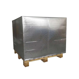 Housse d'isolation pour palette Masahiro Logistics, argentée, épaisseur 0,18-0,24 mm, en feuille d'aluminium, pour emballage de chaîne du froid - Product Image 4