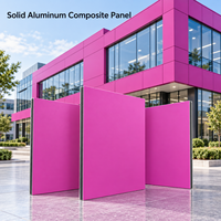 Panneau composite en aluminium massif aspect marbre de 3 mm 4x8 pieds pour panneaux muraux découpés sur mesure